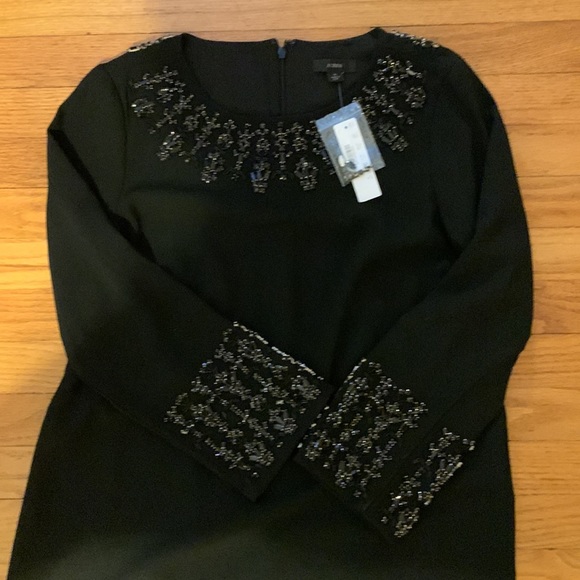 J Crew jeweled shift dress 6 - Picture 3 of 4